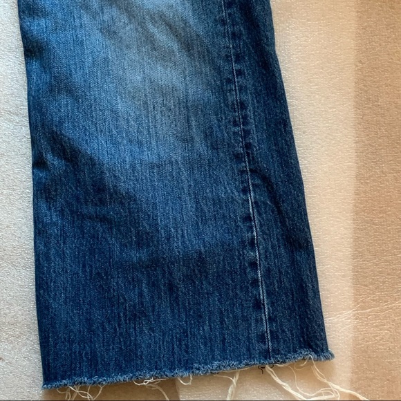 GRLFRND Carla wide leg cropped jeans size 30 - Picture 15 of 16